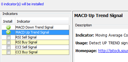 jstock indicator